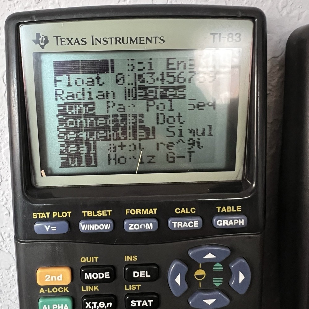 Texas Instruments TI-83 Plus‎ Black Graphing Calculator w/ Cover Tested Working - Picture 9 of 9